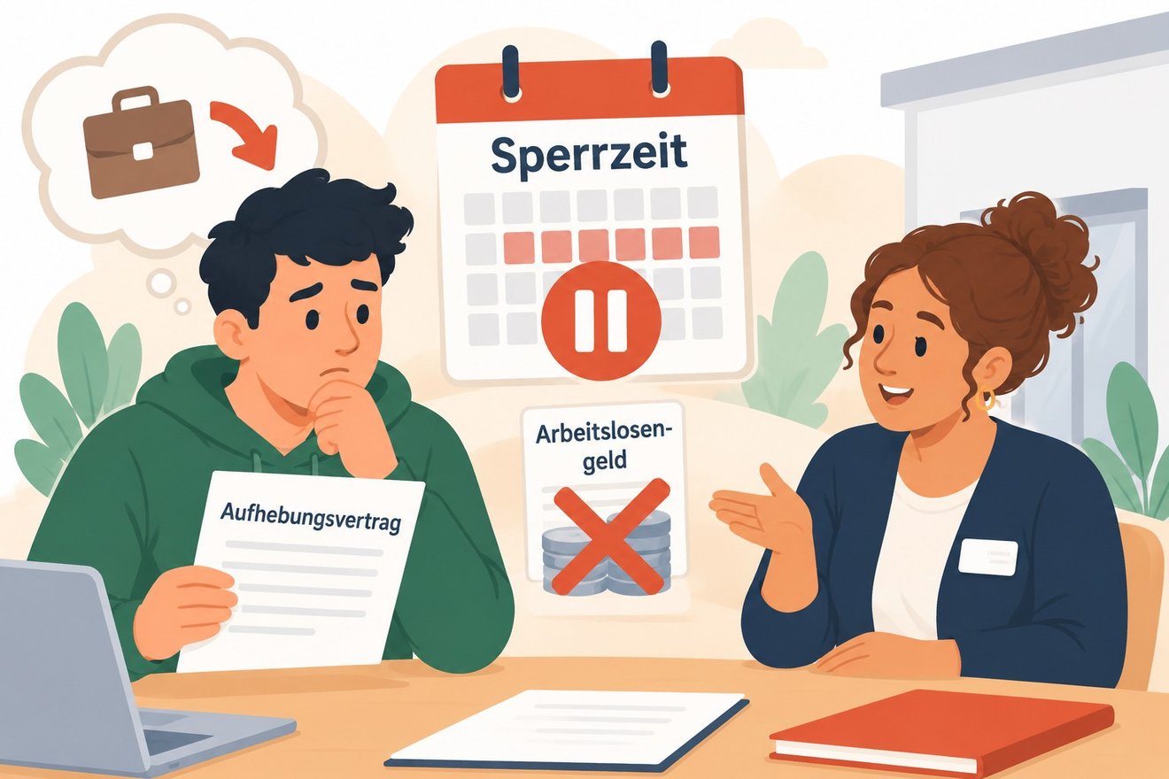Sperrzeit beim Arbeitslosengeld